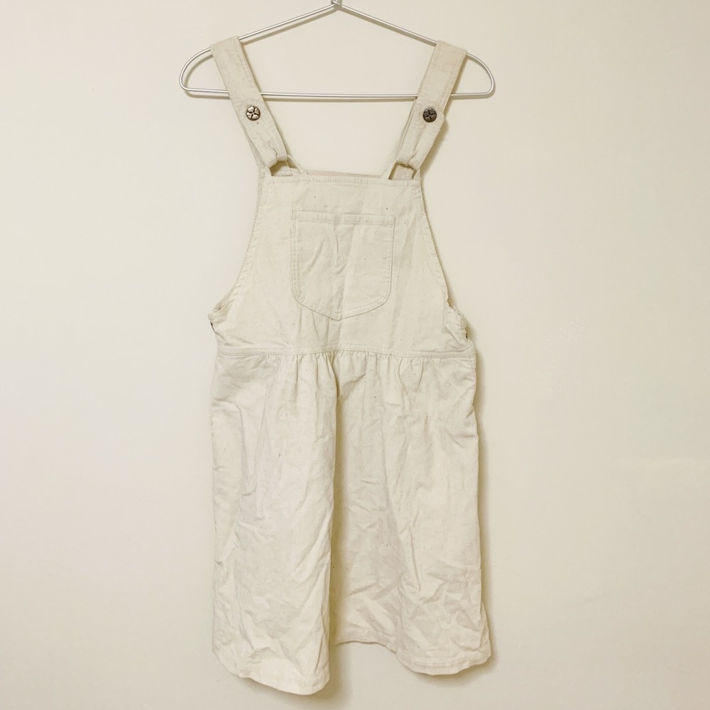 A.P.C. Cotton Corduroy Overall Dress sz s